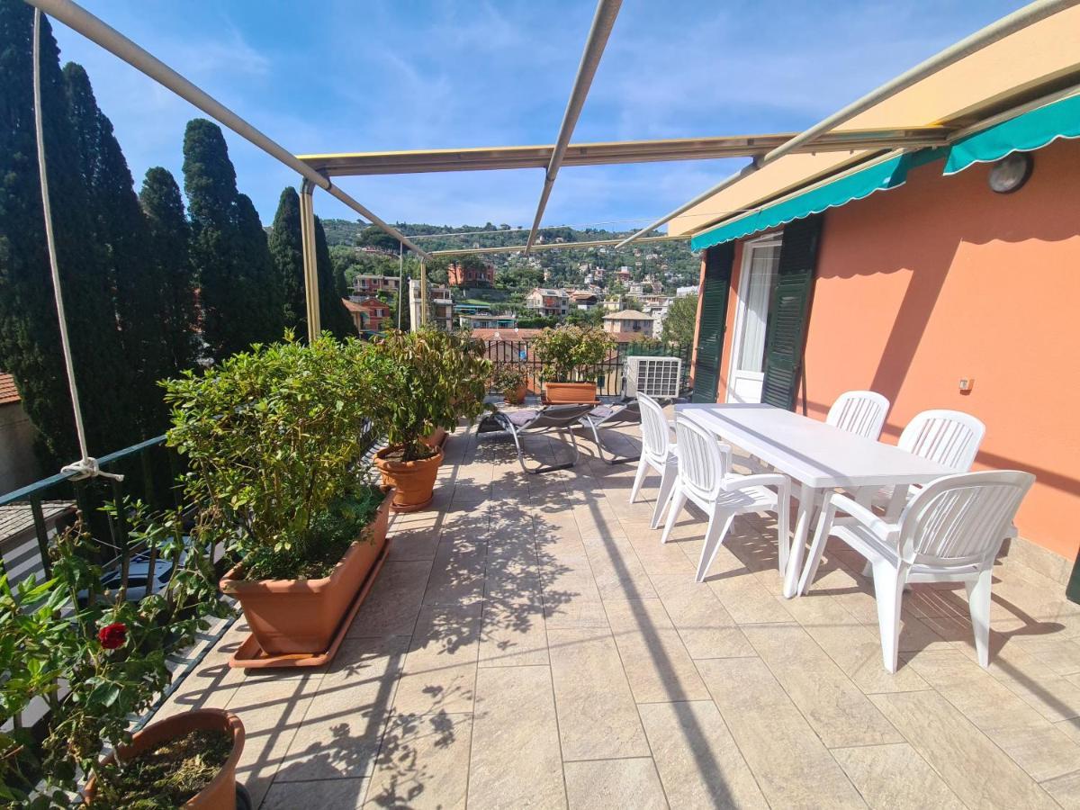 La Terrazza Della Luisa By Portofinovacanze Santa Margherita Ligure Bagian luar foto